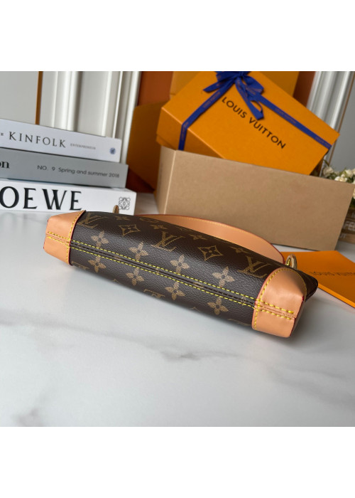 Луї Віттон Шолдер Бег (Монограм канвас, шкіра, коричнево-бежевий)